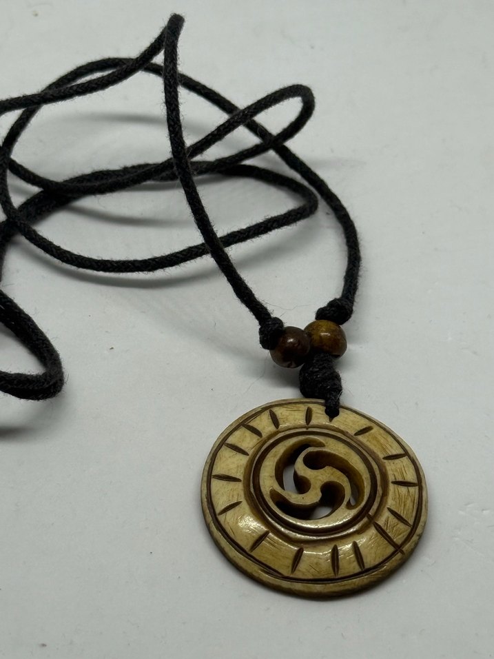 Etnik Desenli Renk Bohem Kolye - Görsel 3