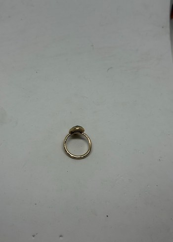 Minimalist Altın Kadın Yüzük Siyah Taşlı - Görsel 2