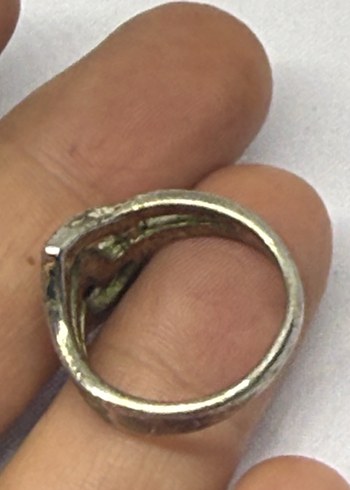 Vintage Yılan Desenli Tokalı Kadın Yüzük - Görsel 3