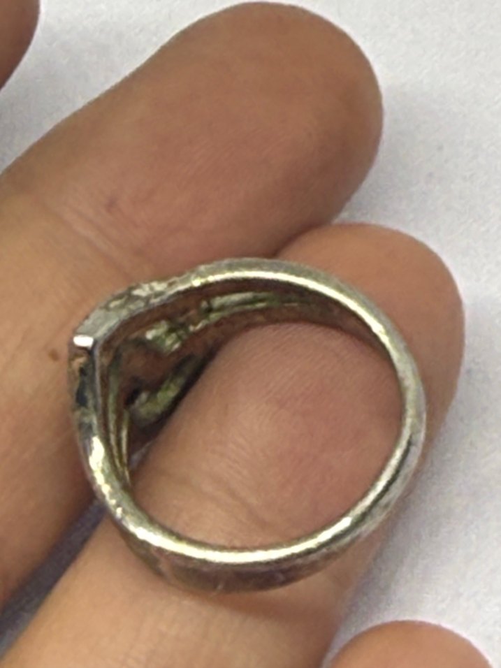 Vintage Yılan Desenli Tokalı Kadın Yüzük - Görsel 3