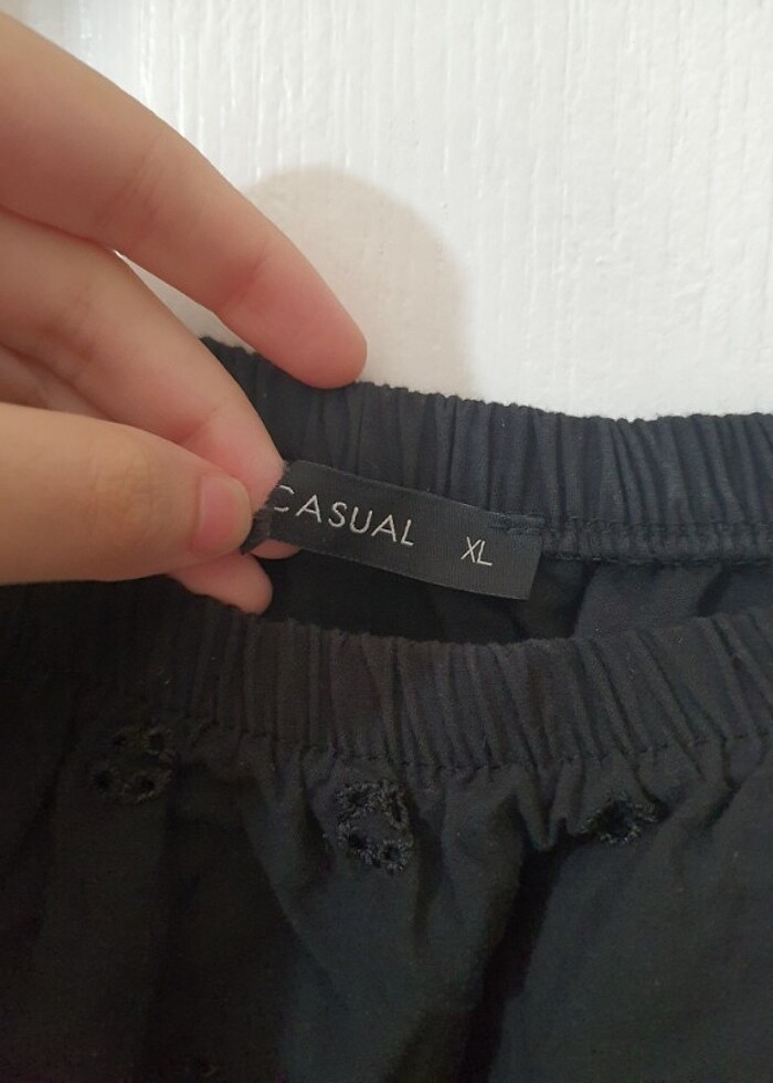 Lcw siyah düşük omuz elbise - Görsel 2