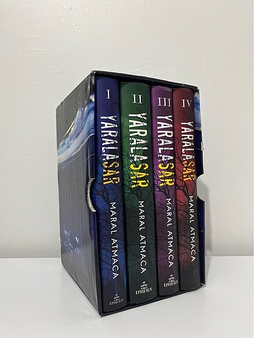  Yaralasar Set 4 Kitap Ciltli (POSTERLİ VE AYRAÇLI)