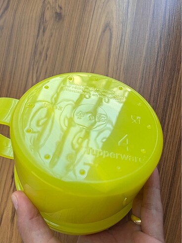  Beden sarı Renk TUPPERWARE MİKRO ÇORBA KABI 460 ml