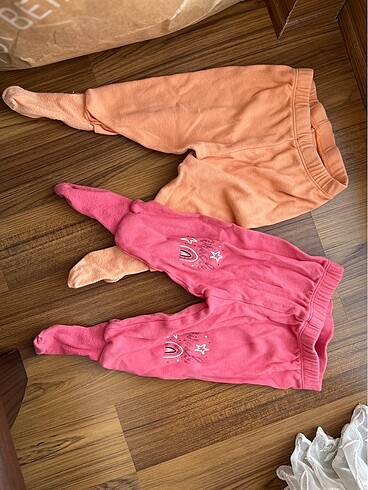 HelloBaby HELLOBABY ÇORAPLI 2Lİ PİJAMA ALTI