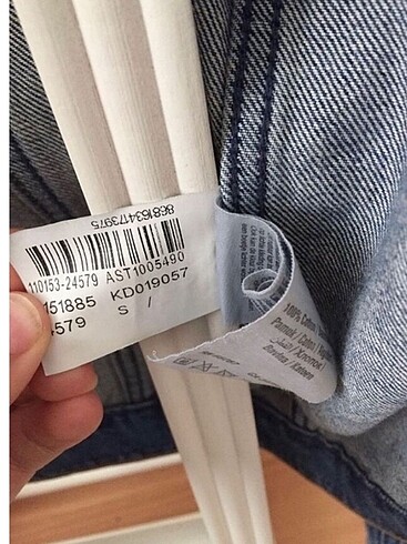 s Beden mavi Renk Mavi Jeans kot ceket