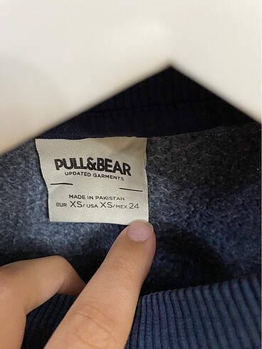 xs Beden Pull and Bear Sweathirt