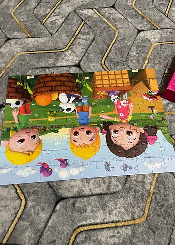 Niloya Diger Çok Renkli Çocuk Yapbozu