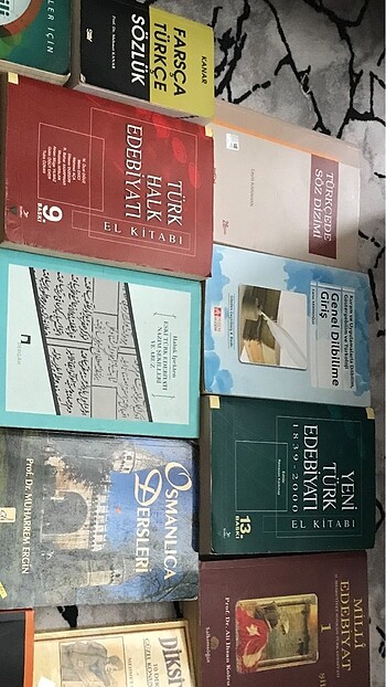 Edebiyat ders kitapları