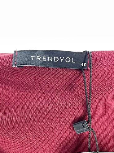 42 Beden bordo Renk Trendyol & Milla Kısa Elbise %70 İndirimli.