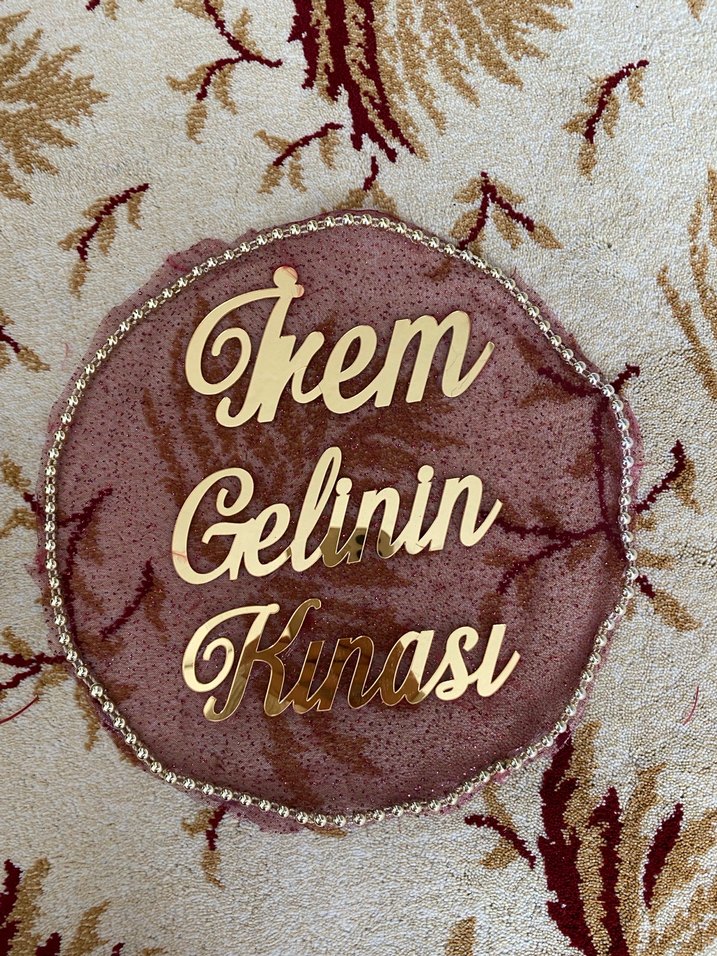 Bordo Kına tefi - Görsel 4