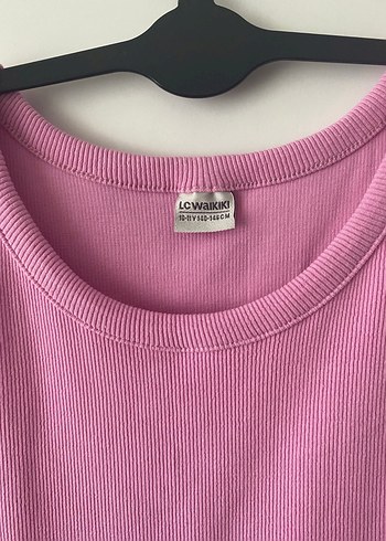 Kız Çocuk Kolsuz Pembe Elbise - Görsel 2