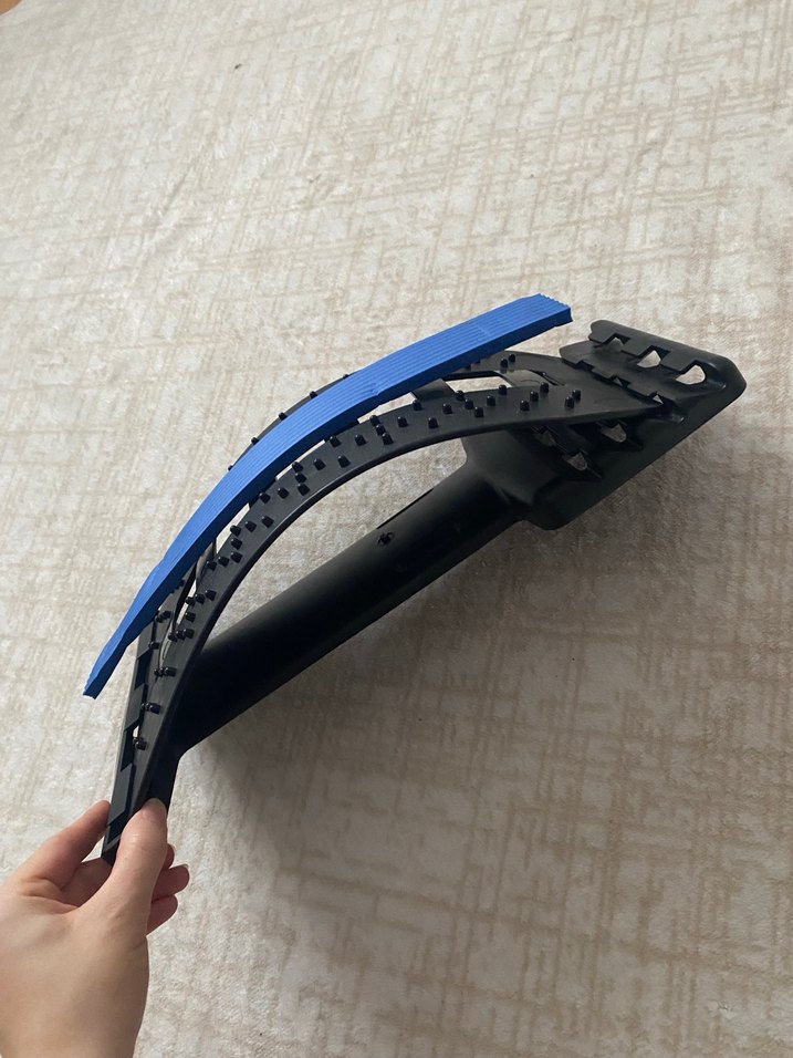 Mavi Yoga Esneme Kayışı kulunç kırma aleti - Görsel 2