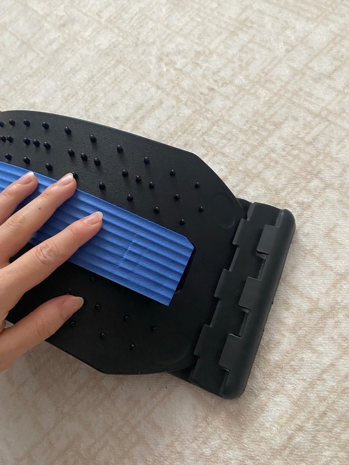 Mavi Yoga Esneme Kayışı kulunç kırma aleti - Görsel 3