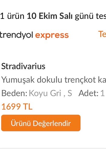 STRADIVARIUS TRENÇKOT KABAN