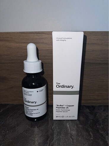 The Ordinary Buffet + Copper Peptides Serumu