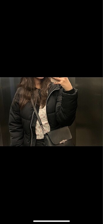 H&M SİYAH MONT