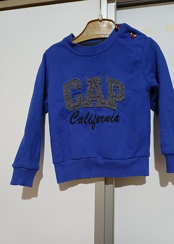 Diğer Mavi Erkek Çocuk Kapüşonsuz Sweatshirt