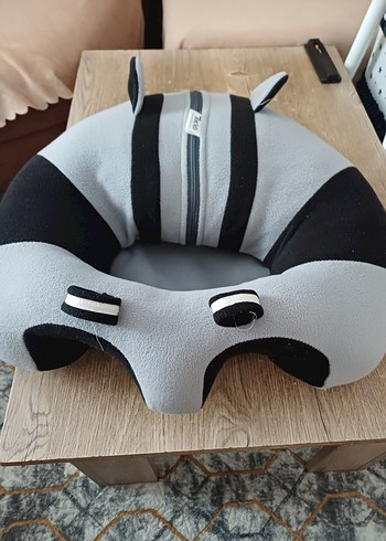 Gri Zebra Desenli oturma minderi