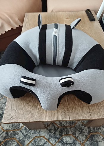 9- 18 kg Beden Gri Zebra Desenli oturma minderi