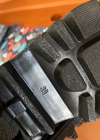 39 Beden Kadın Siyah Deri Tokalı Topuklu Bot