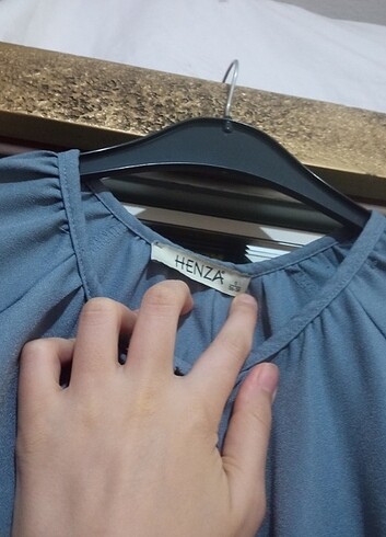 s Beden mavi Renk tunik ferace