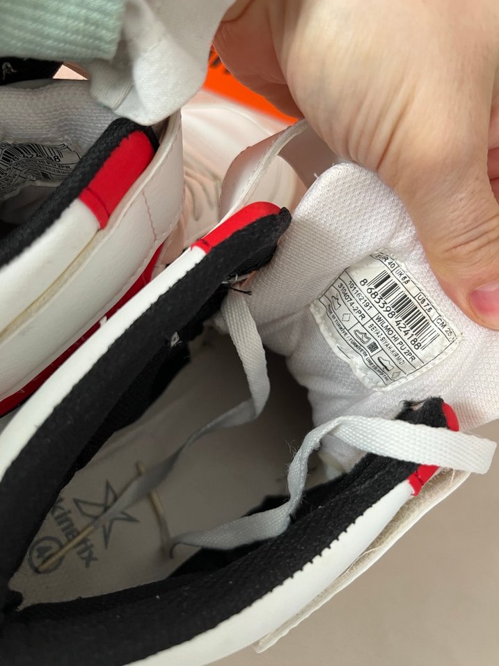 Renkli Desenli Beyaz Erkek Spor Ayakkabı - Görsel 3