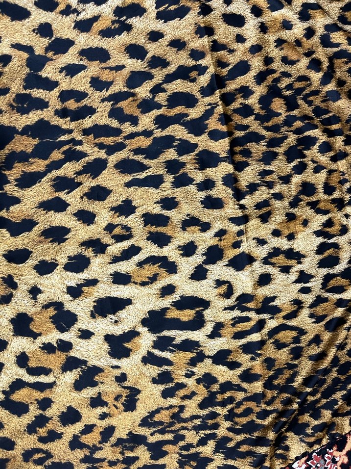 Altın Renkli Kürklü Kadın Fular - Görsel 2