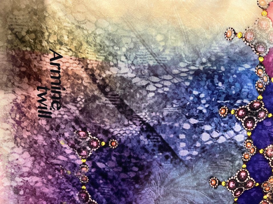 Çok Renkli Bohem Eşarp Armine Trend - Görsel 2