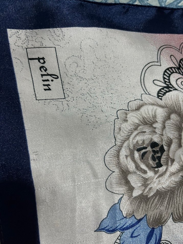 Çiçek Desenli Çok Renkli Bohem Kadın Şal - Görsel 3