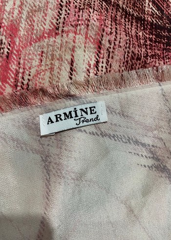 Pembe Bohem Drapeli Kadın Fular - Görsel 4