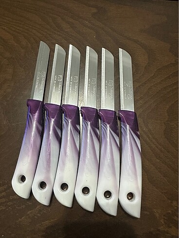 6 adet solingen bıçak