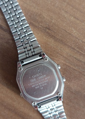 Beden Renkli Kadın Casio Dijital Saat