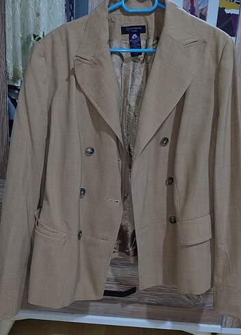 Vatkalı blazer ceket