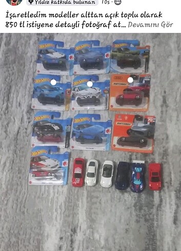  Açık hot wheels machtbox 