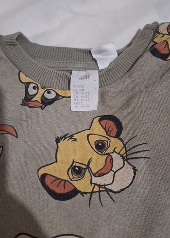 Beden Gri Desenli Çocuk Pijama Takımı