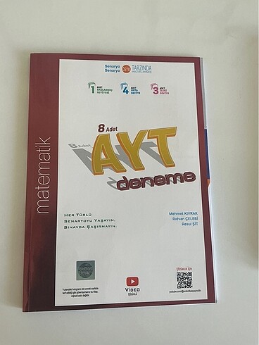 345 AYT MATEMATİK DENEME
