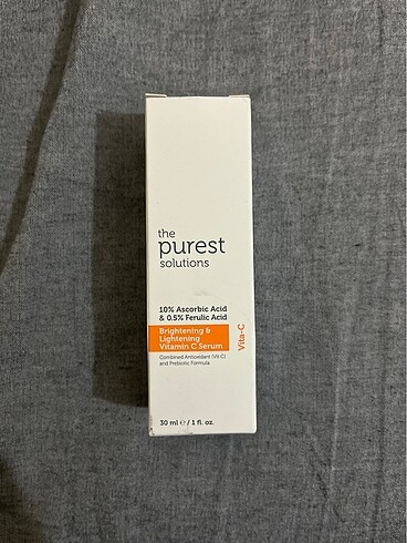 The püresi solutions c vitamini serum