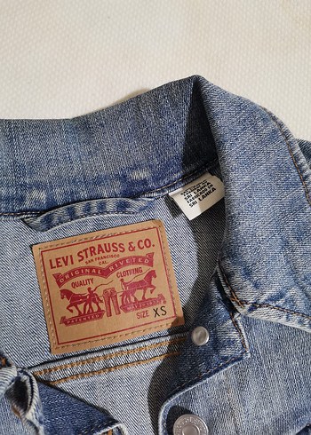 xs Beden Gri Tie-Dye Kadın Denim Ceket