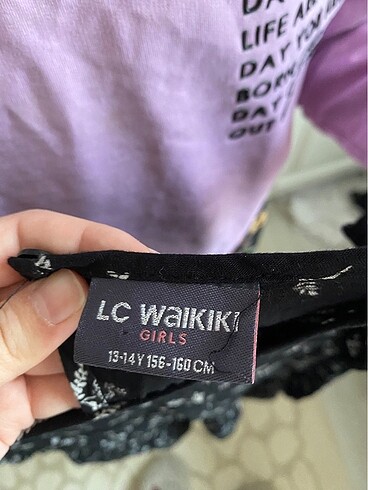 LC Waikiki Çiçekli çocuk elbisesi