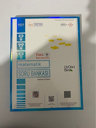 345 Tyt Matematik Test Kitabı 2022