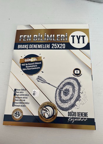 Beden Renk TYT Fen Bilimleri ve Biyoloji-Kimya Deneme Kitapları