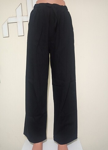 BELİ LASTİKLİ KADIN KOT PANTOLON