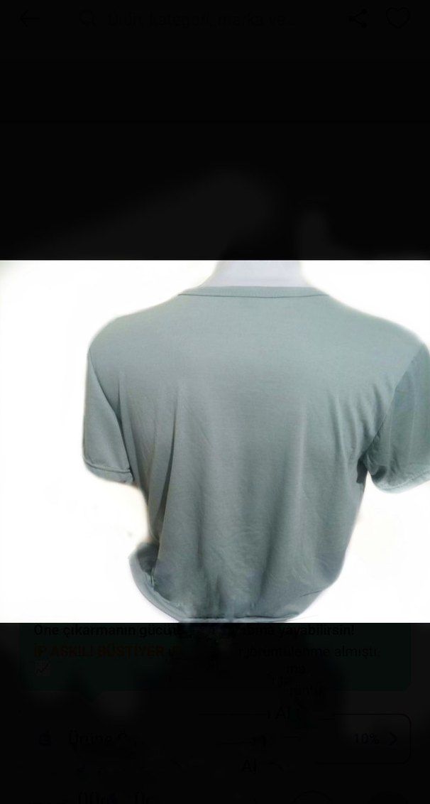 BARDAK TUTAN EL BASKILI T-SHİRT - Görsel 2