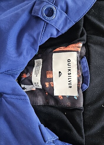 8 Yaş Beden Quiksilver Erkek cocuk kar pantolon