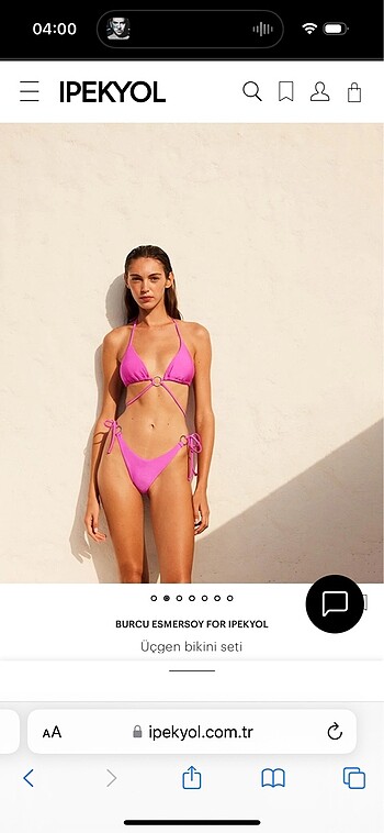 ipekyol İpekyol Üçgen Bikini Seti