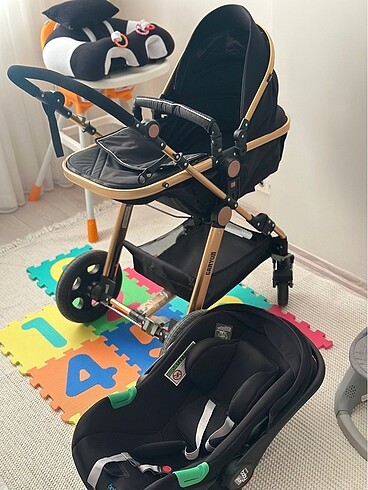 Bebek arabası pusetli baby plus - Görsel 2