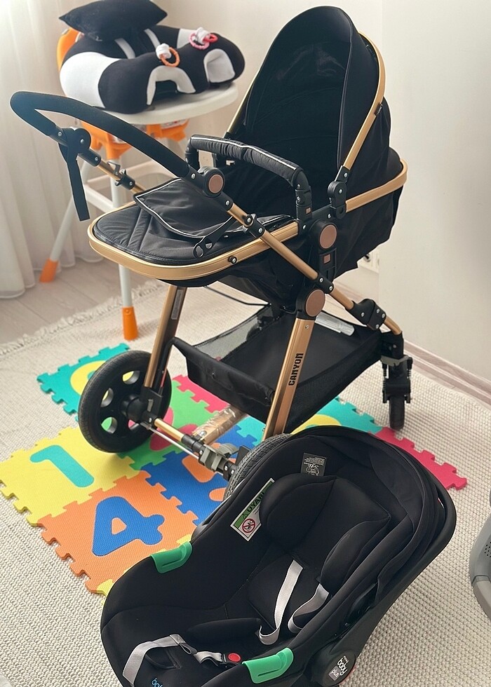 Bebek arabası pusetli baby plus - Görsel 2