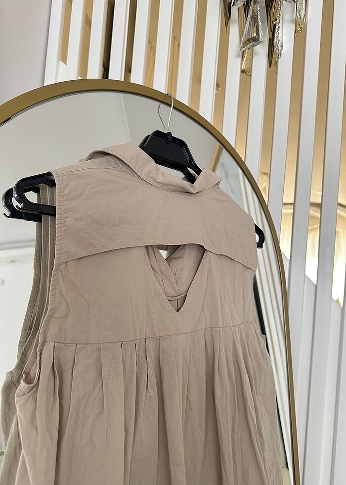 Gömlek elbise - Görsel 5