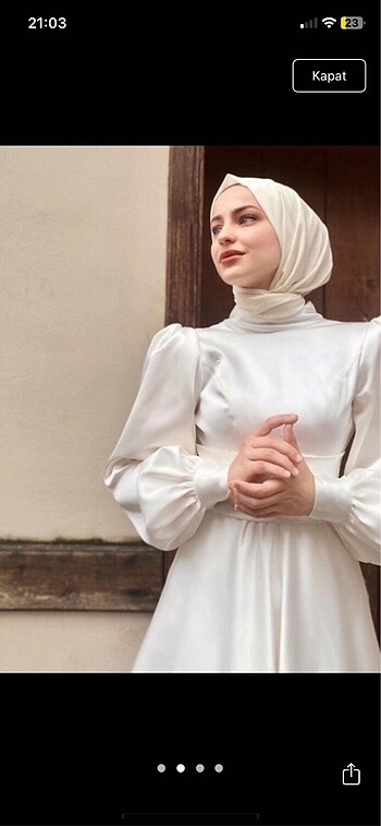 s Beden beyaz Renk Nikah elbisesi