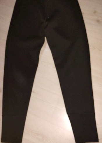 Siyah Erkek Dalgıç Kumaş Eşofman altı - Görsel 5